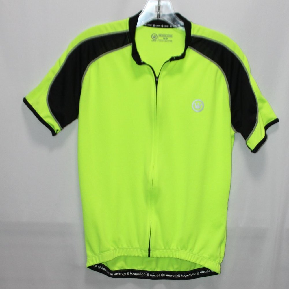 Canari Men's Streamline Cycling Jersey, Size: Medium, Killer Yellow